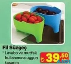 FİL SÜZGEÇ indirimli fiyat FİL SÜZGEÇ fiyat ve kampanya bilgisi